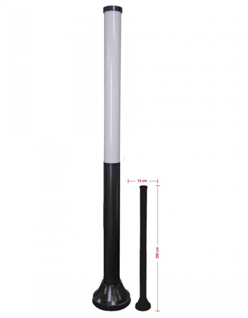 aydınlatma direği pleksili 3 m