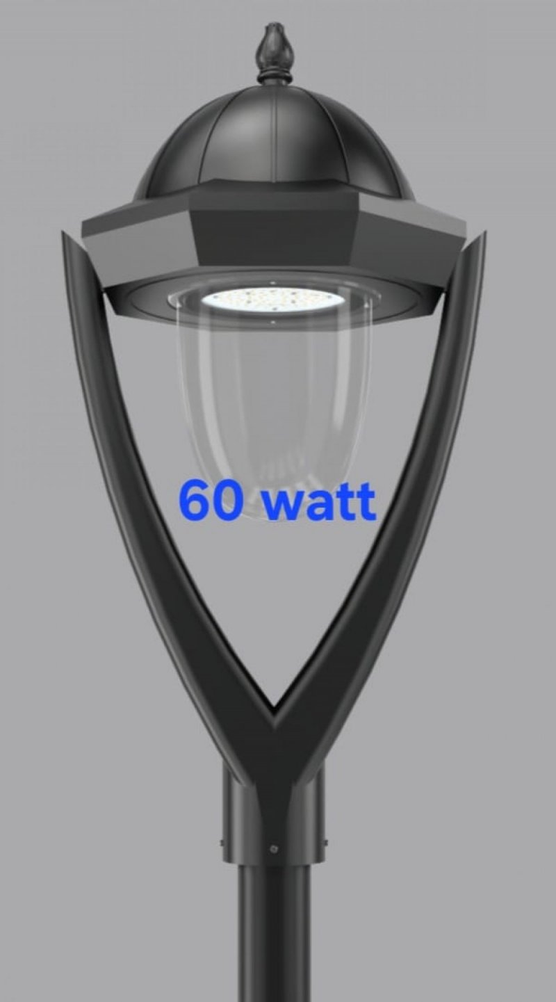 60 watt dekoratif aydınlatma direği